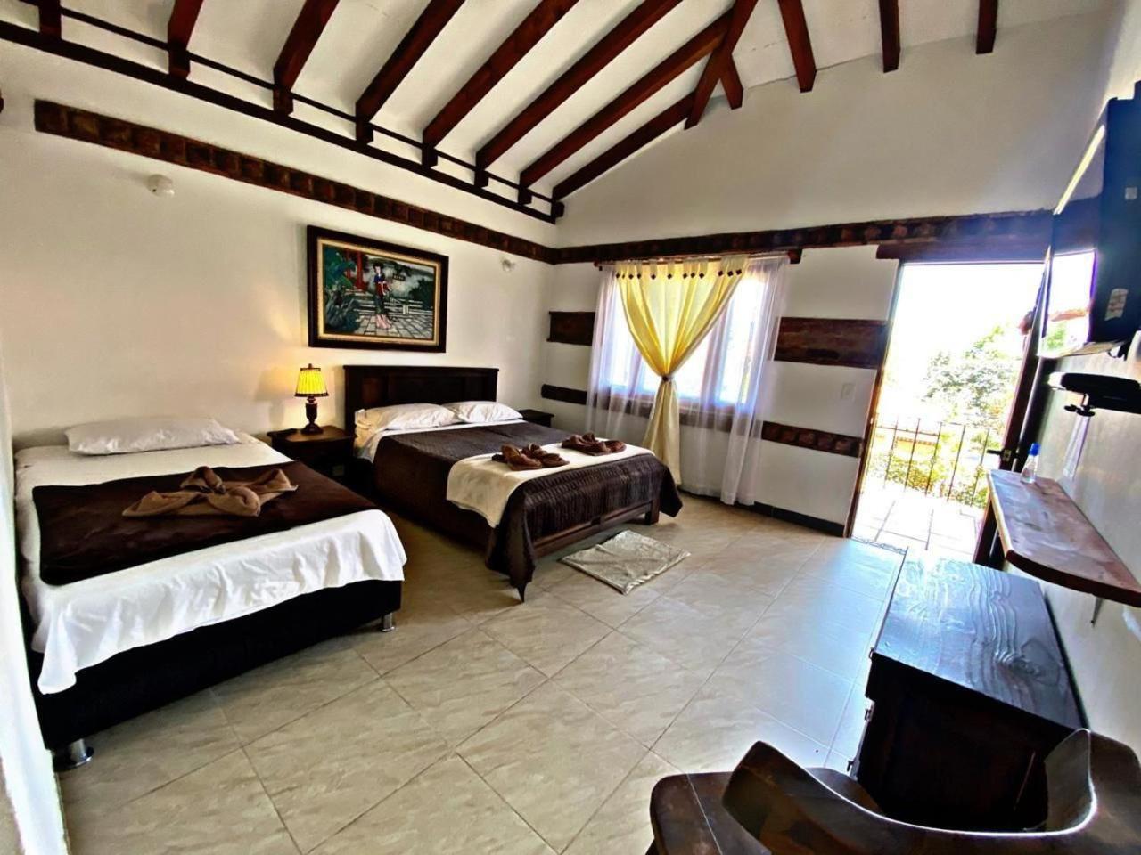 Hotel Casa Cantabria Campestre Villa de Leyva Exterior photo