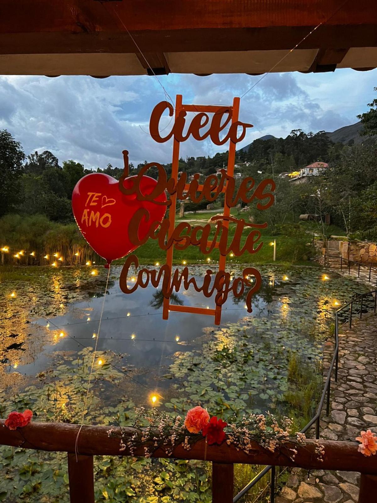 Hotel Casa Cantabria Campestre Villa de Leyva Exterior photo