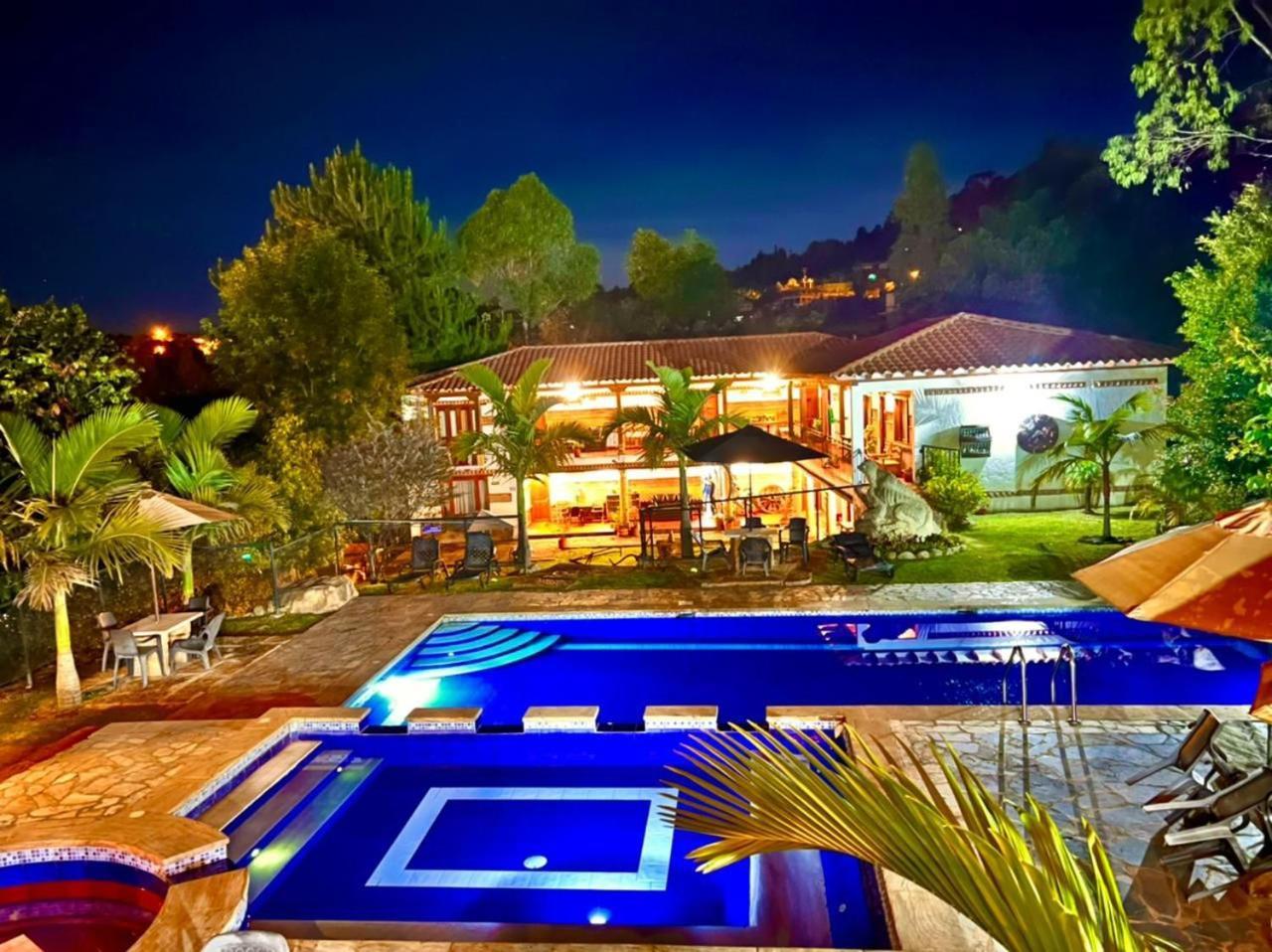 Hotel Casa Cantabria Campestre Villa de Leyva Exterior photo