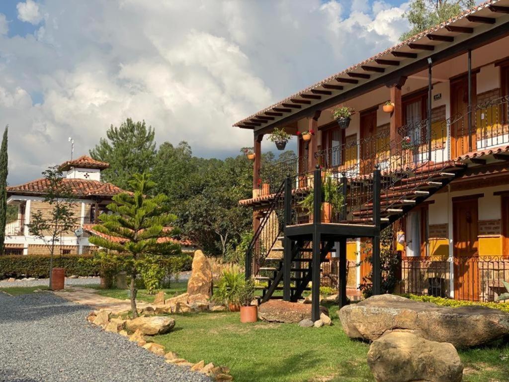 Hotel Casa Cantabria Campestre Villa de Leyva Exterior photo